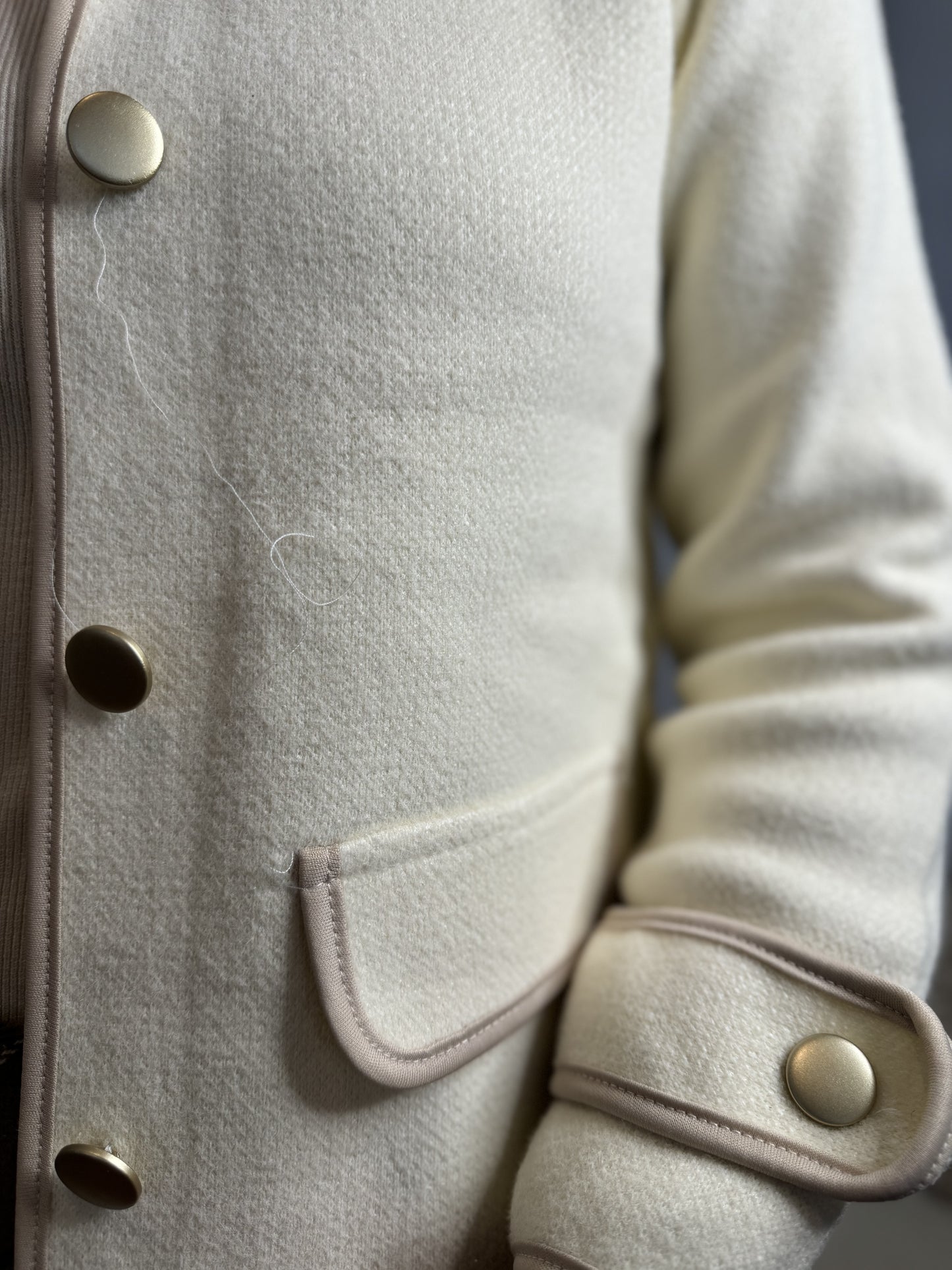 Cream SOFT JACKET