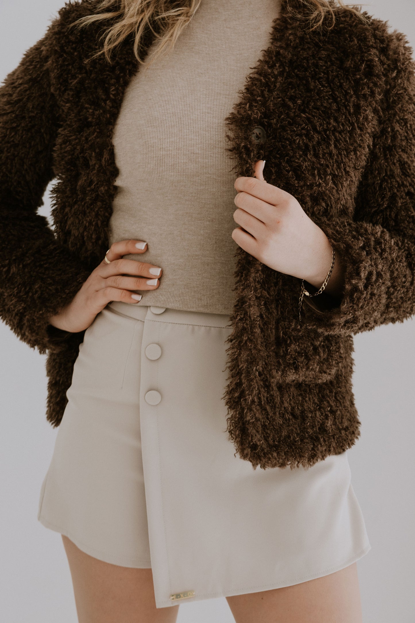 Fluffy Chocolate brown coat